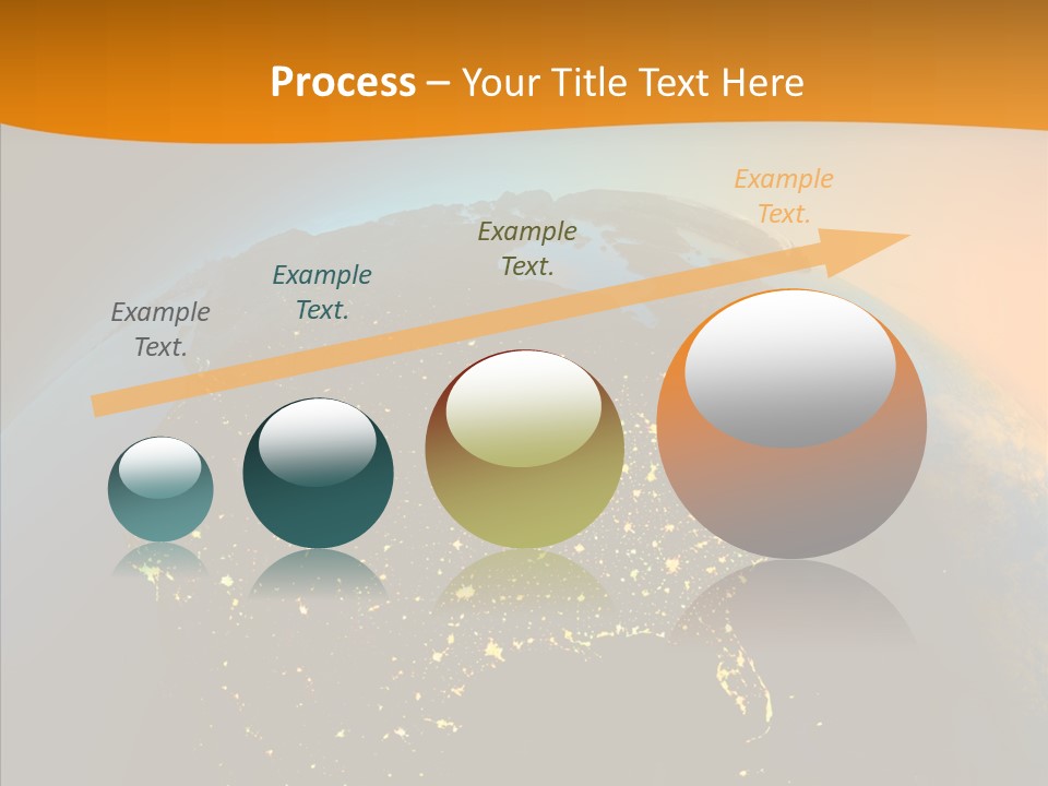 Sky Reflection Transportation PowerPoint Template