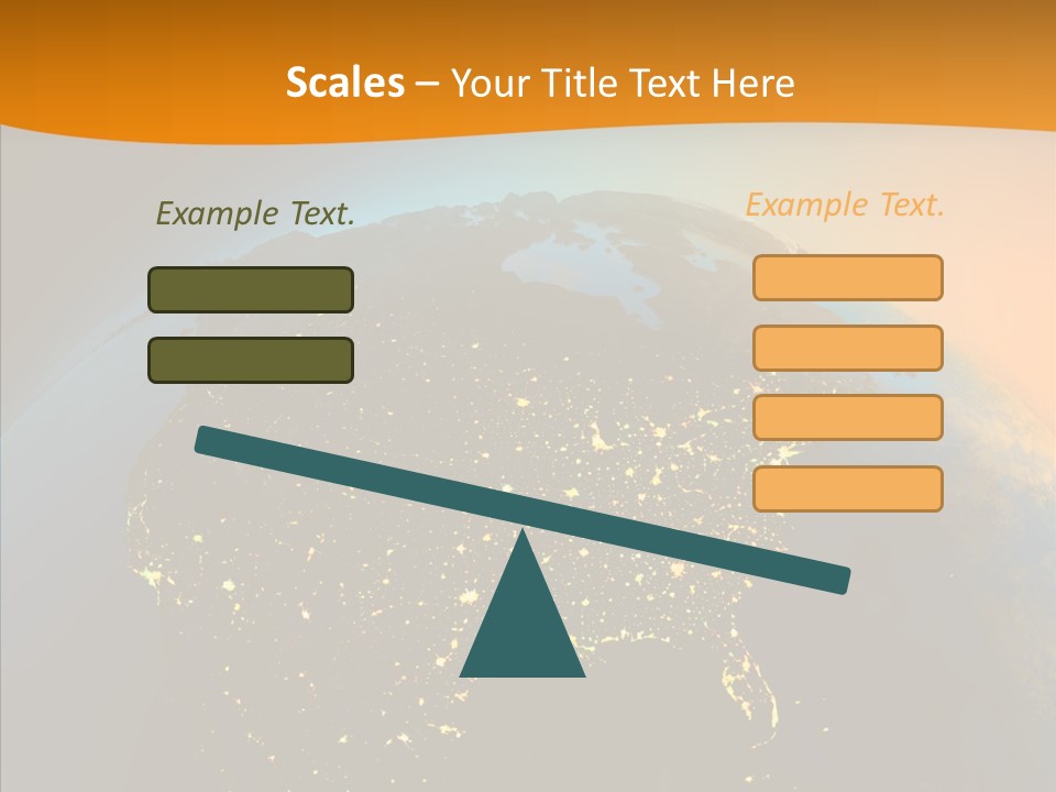 Sky Reflection Transportation PowerPoint Template