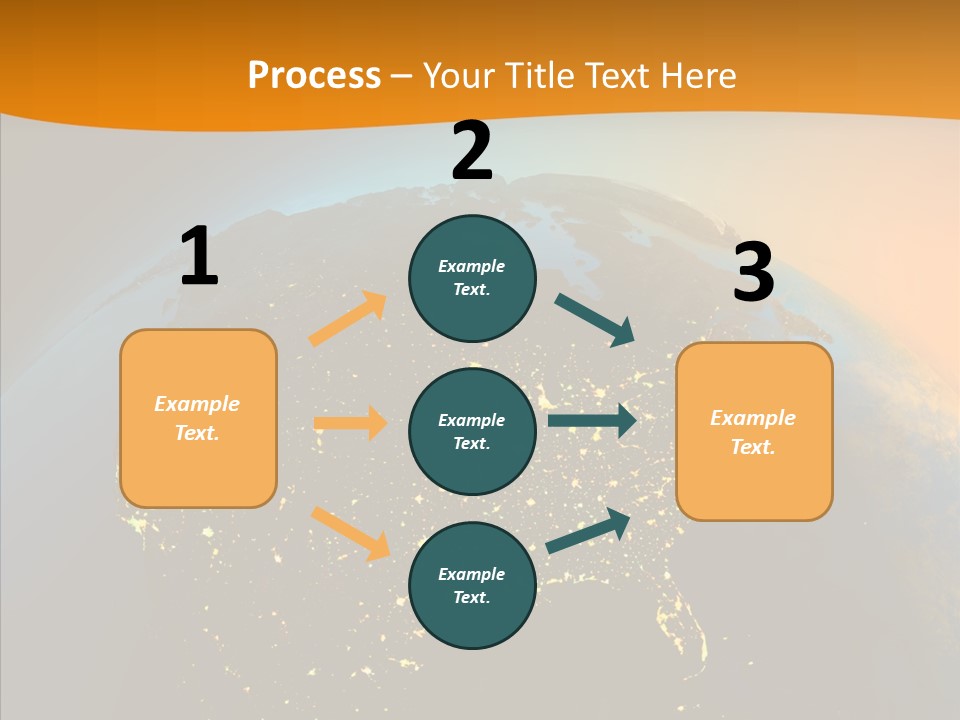 Sky Reflection Transportation PowerPoint Template