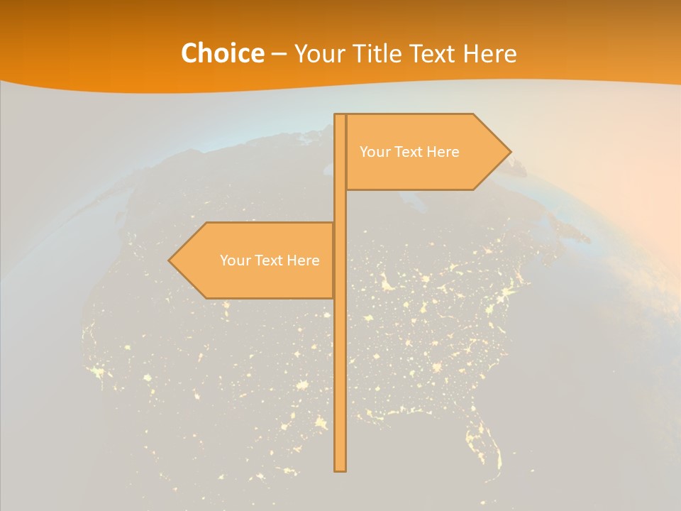 Sky Reflection Transportation PowerPoint Template