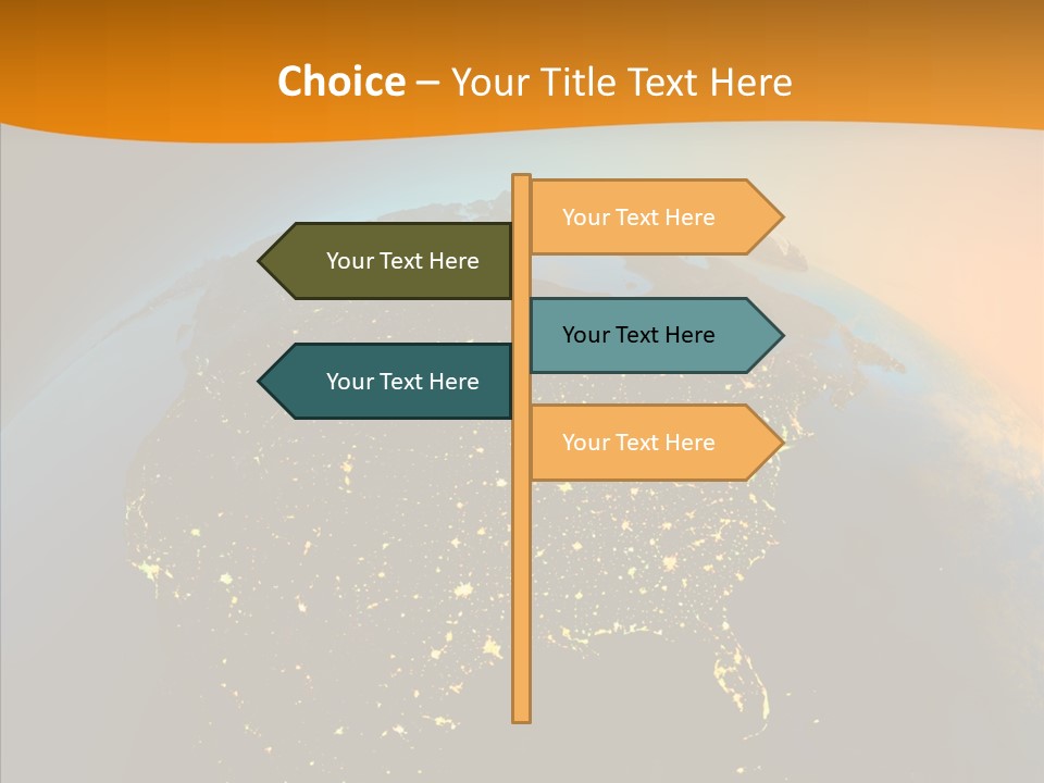 Sky Reflection Transportation PowerPoint Template