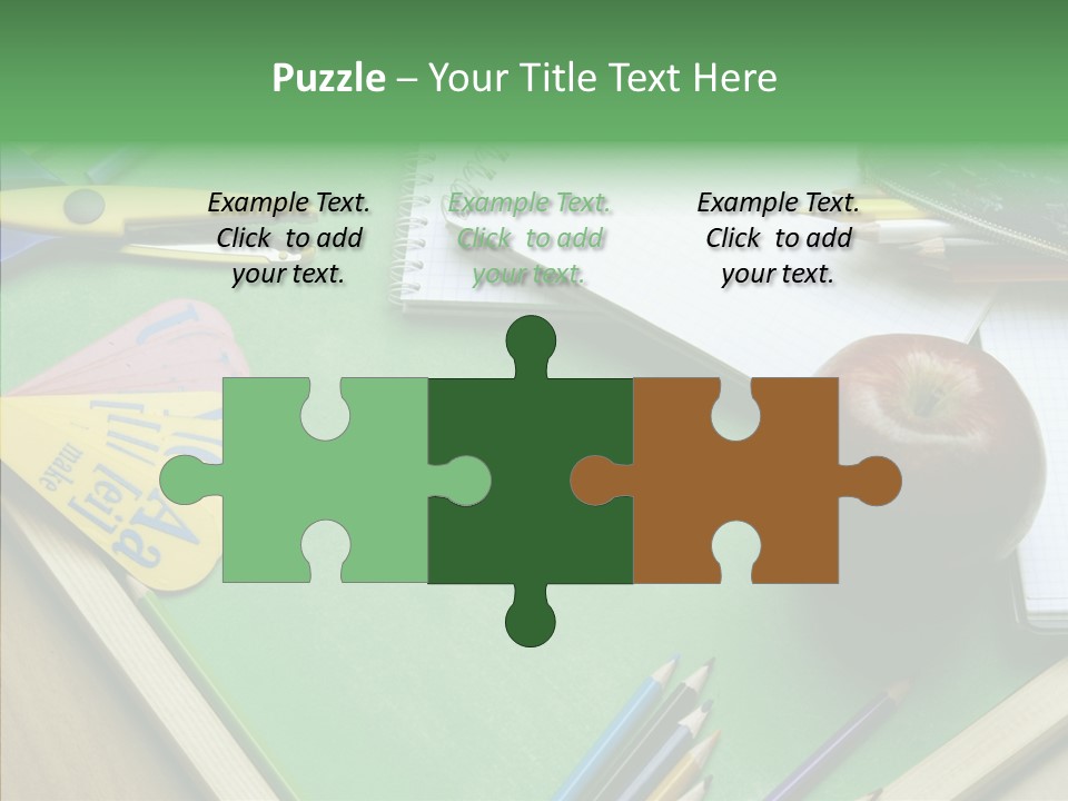 Education Scissors Paper PowerPoint Template