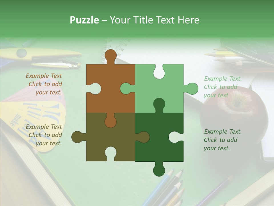 Education Scissors Paper PowerPoint Template