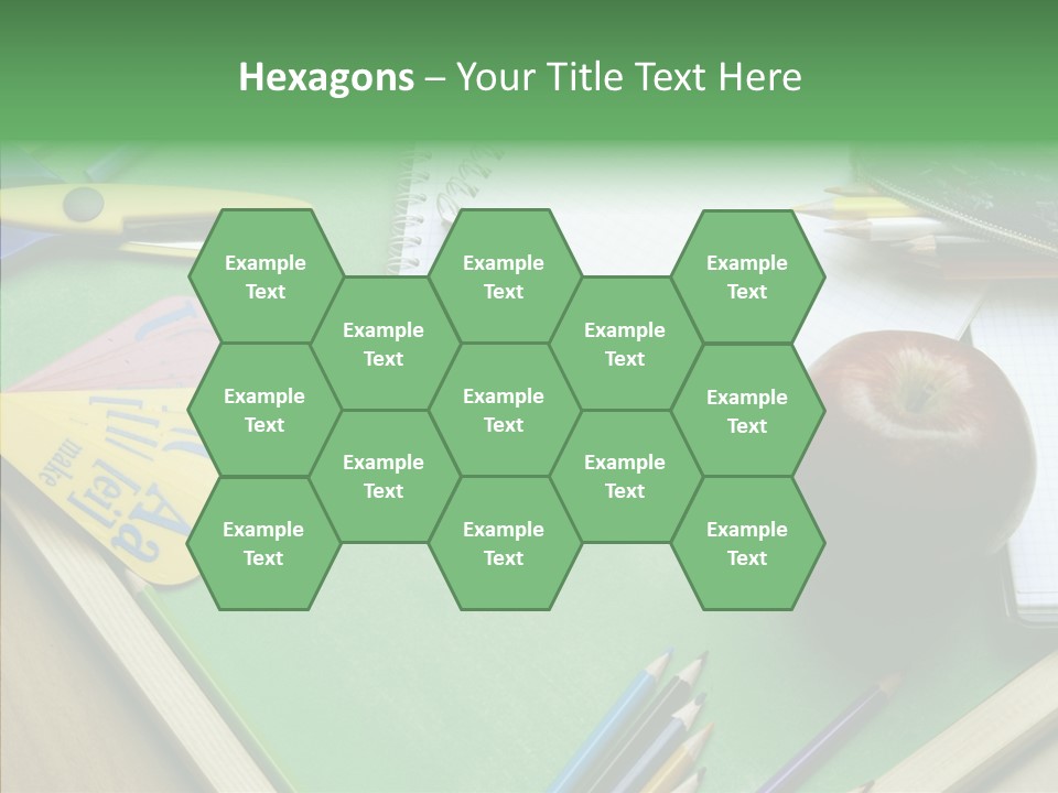 Education Scissors Paper PowerPoint Template