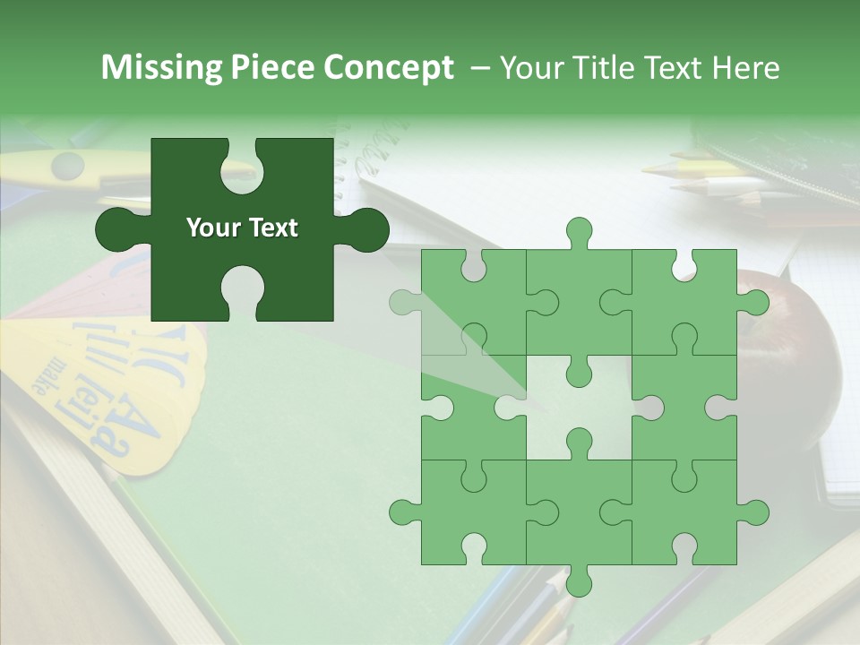 Education Scissors Paper PowerPoint Template