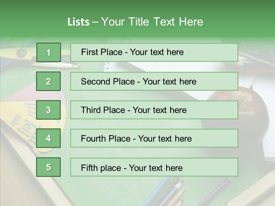 Education Scissors Paper PowerPoint Template