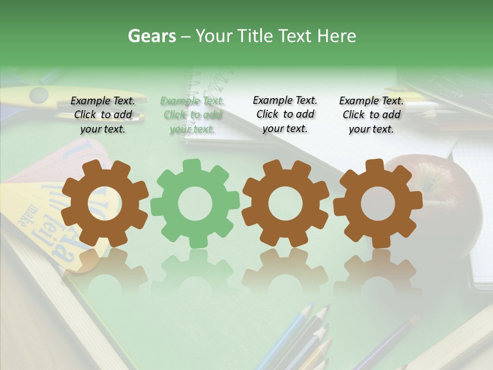 Education Scissors Paper PowerPoint Template