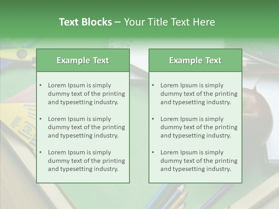 Education Scissors Paper PowerPoint Template