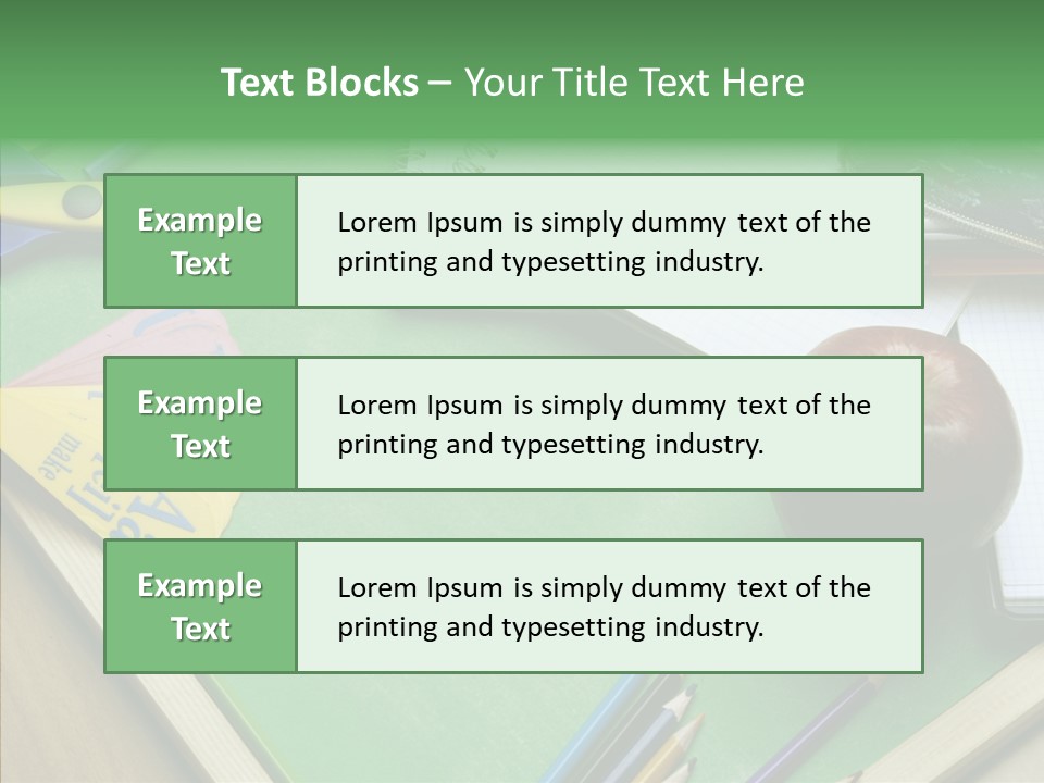 Education Scissors Paper PowerPoint Template