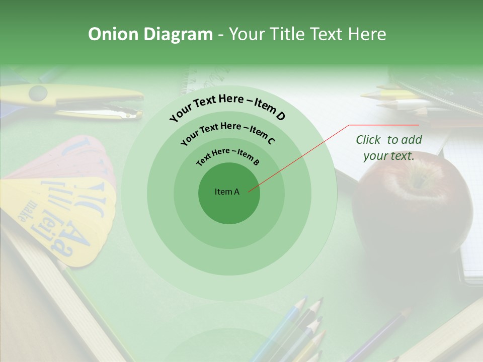 Education Scissors Paper PowerPoint Template