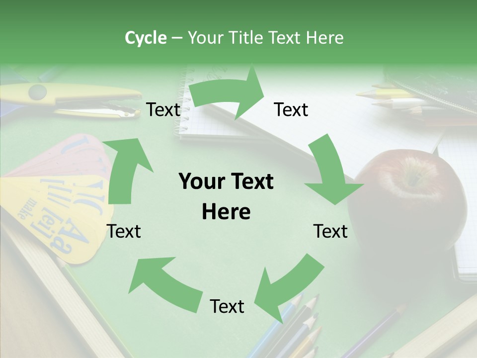 Education Scissors Paper PowerPoint Template
