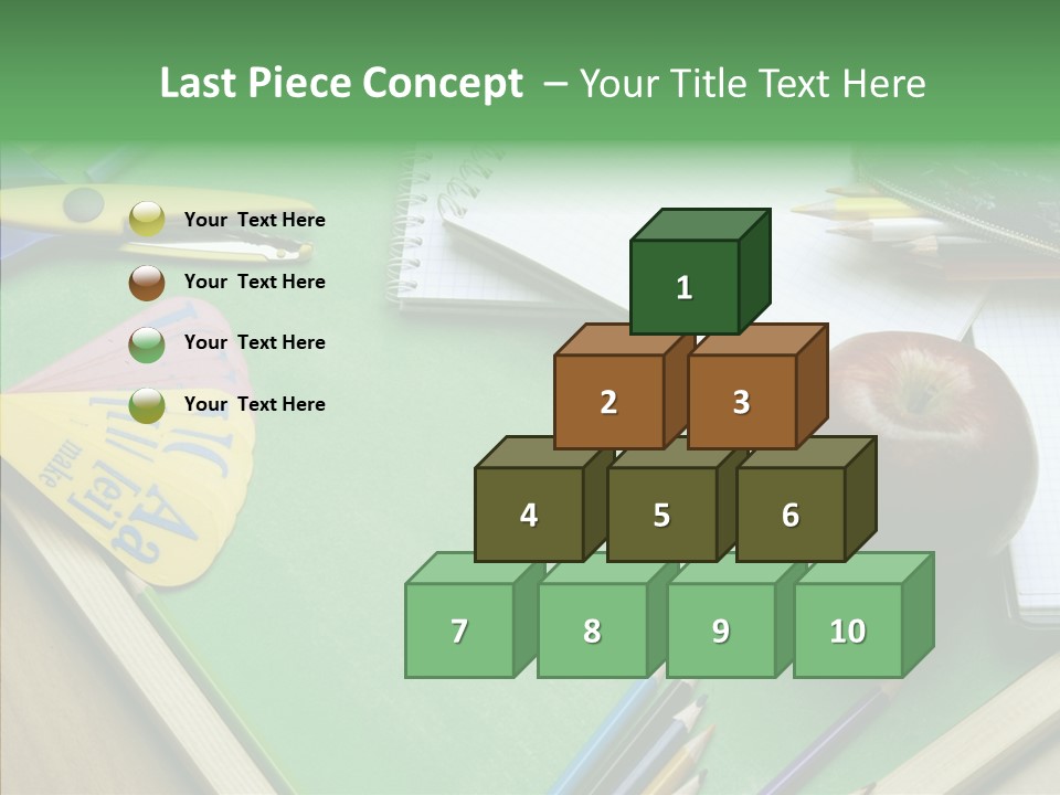 Education Scissors Paper PowerPoint Template