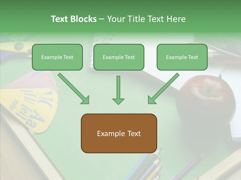 Education Scissors Paper PowerPoint Template