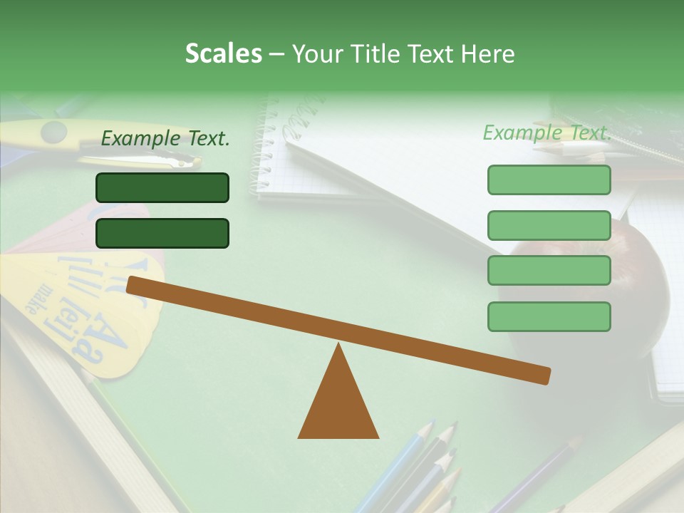 Education Scissors Paper PowerPoint Template