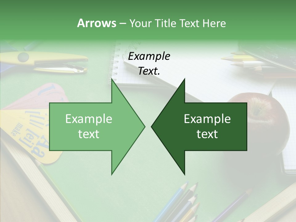 Education Scissors Paper PowerPoint Template