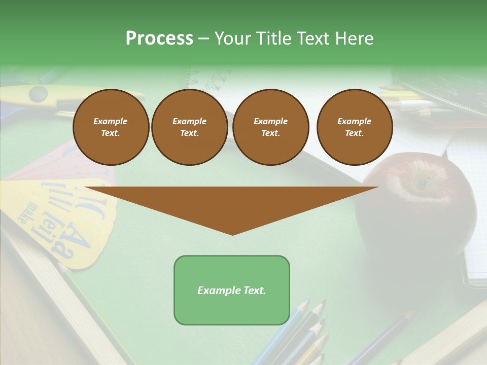 Education Scissors Paper PowerPoint Template