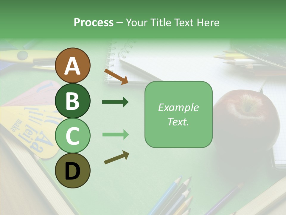 Education Scissors Paper PowerPoint Template