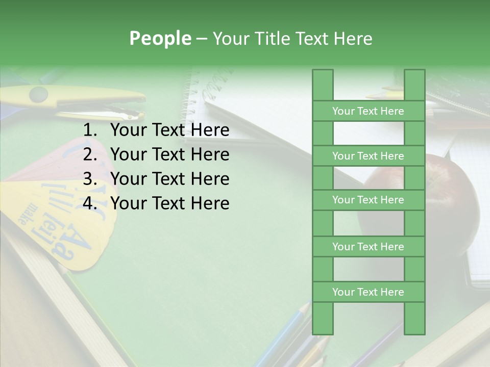 Education Scissors Paper PowerPoint Template