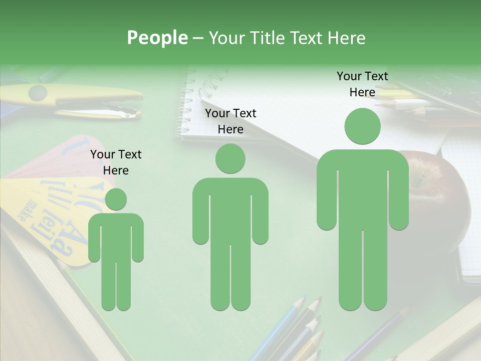 Education Scissors Paper PowerPoint Template