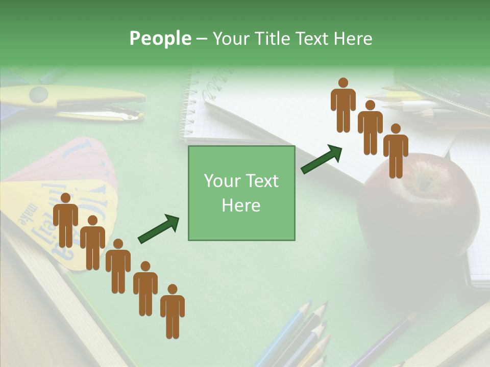 Education Scissors Paper PowerPoint Template