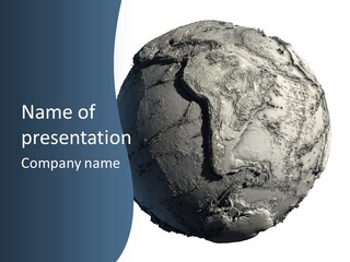 Dead Planet Earth PowerPoint Template