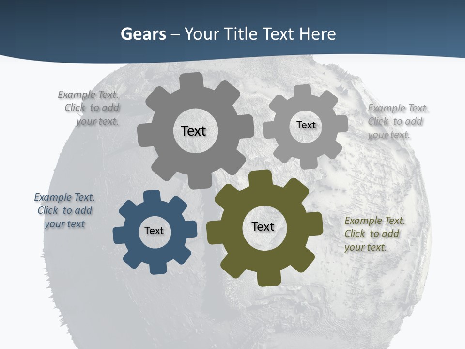 Dead Planet Earth PowerPoint Template