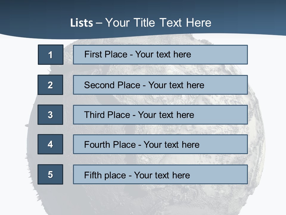 Dead Planet Earth PowerPoint Template