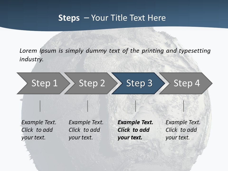Dead Planet Earth PowerPoint Template
