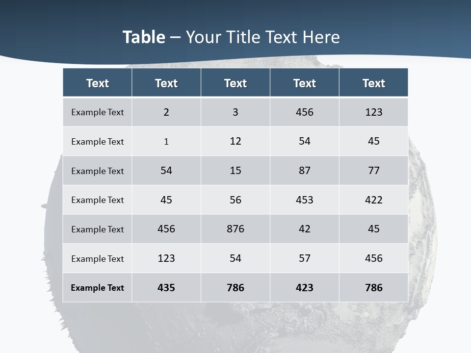 Dead Planet Earth PowerPoint Template