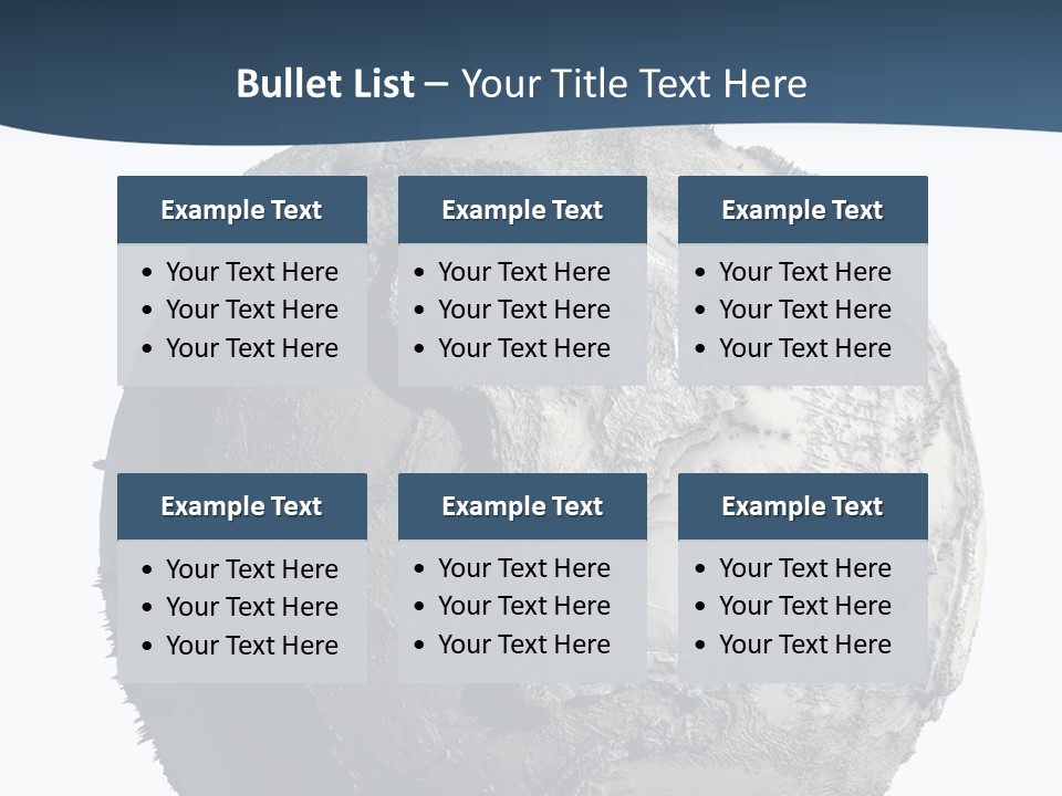 Dead Planet Earth PowerPoint Template