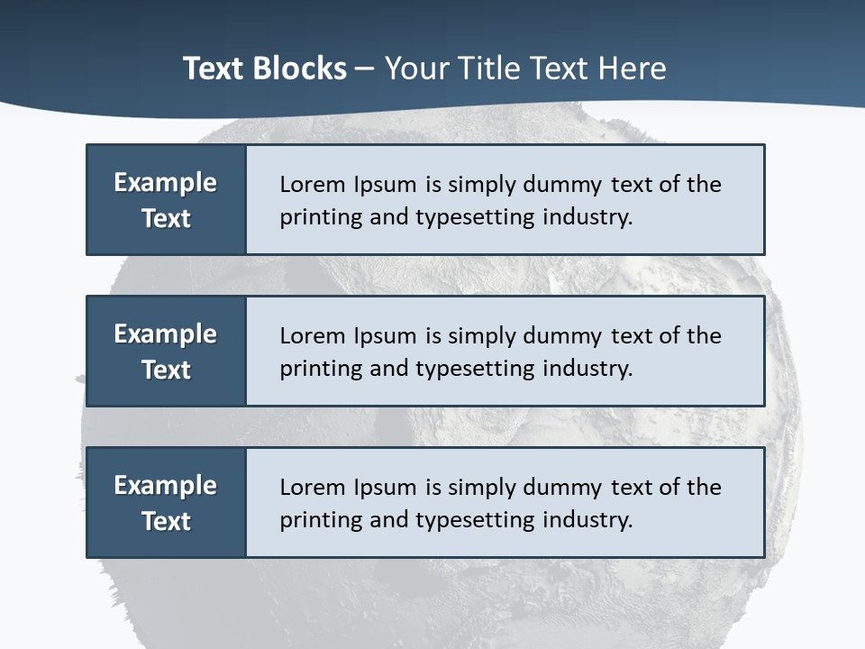 Dead Planet Earth PowerPoint Template
