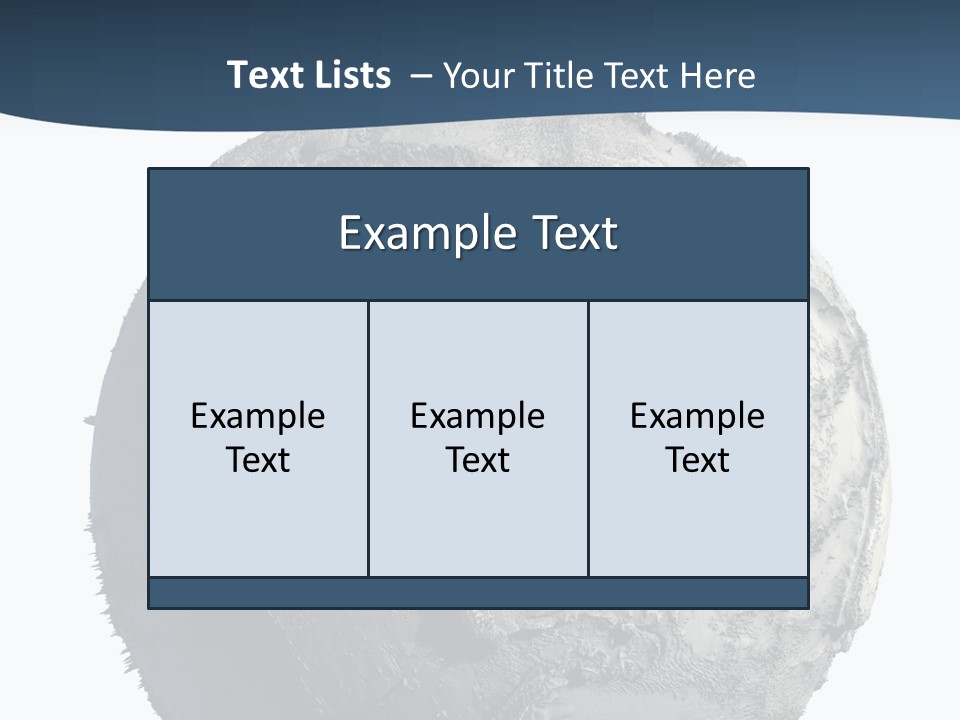 Dead Planet Earth PowerPoint Template