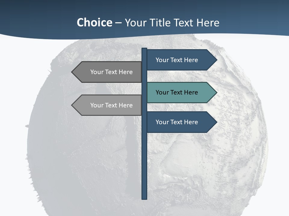 Dead Planet Earth PowerPoint Template