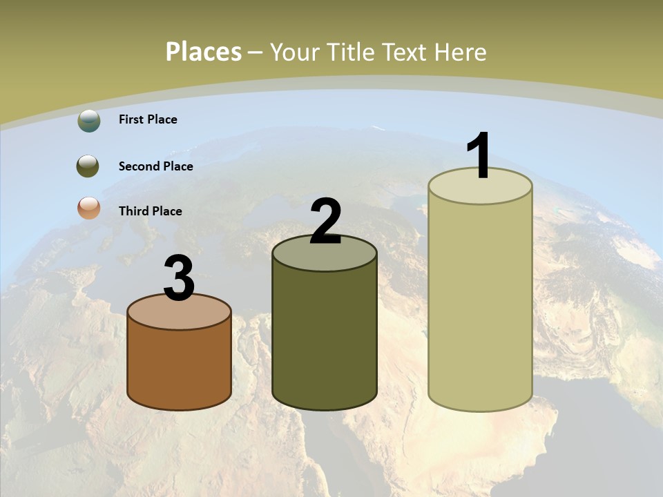 Ethiopia And Saudi Arabia PowerPoint Template