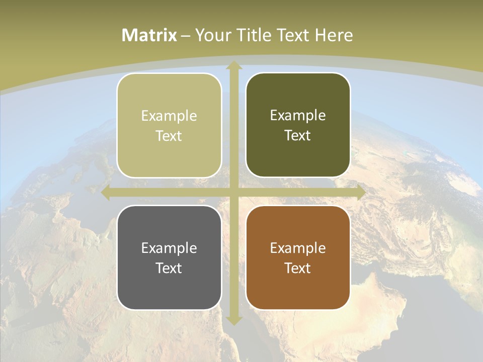 Ethiopia And Saudi Arabia PowerPoint Template