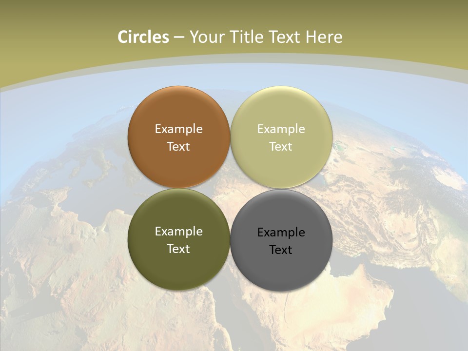 Ethiopia And Saudi Arabia PowerPoint Template