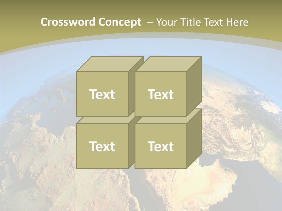 Ethiopia And Saudi Arabia PowerPoint Template