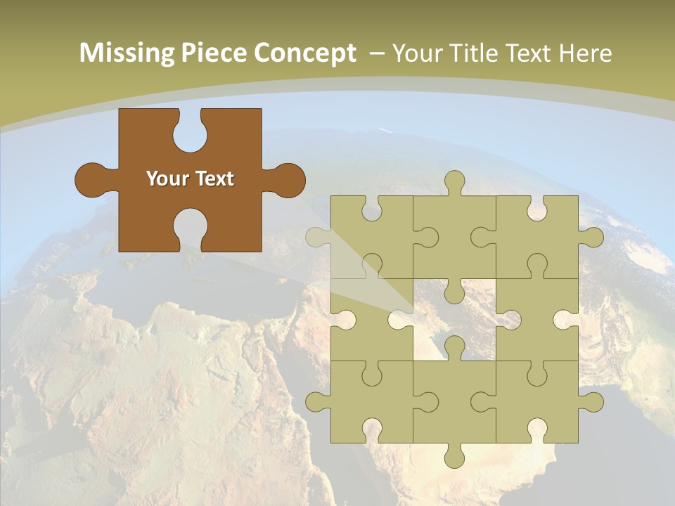 Ethiopia And Saudi Arabia PowerPoint Template