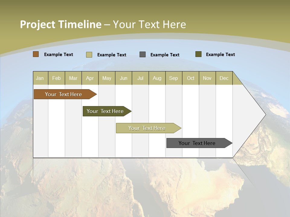 Ethiopia And Saudi Arabia PowerPoint Template