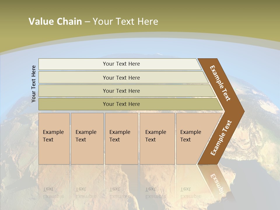 Ethiopia And Saudi Arabia PowerPoint Template