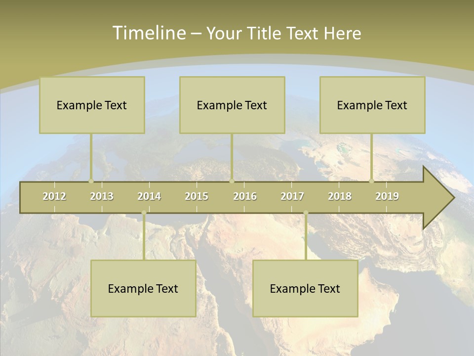 Ethiopia And Saudi Arabia PowerPoint Template