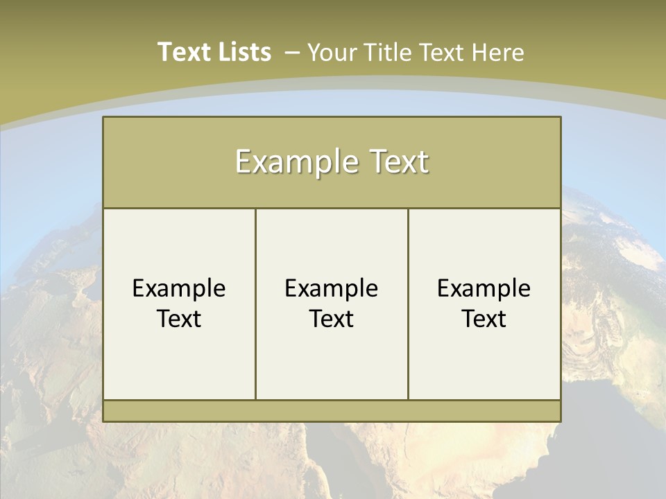 Ethiopia And Saudi Arabia PowerPoint Template