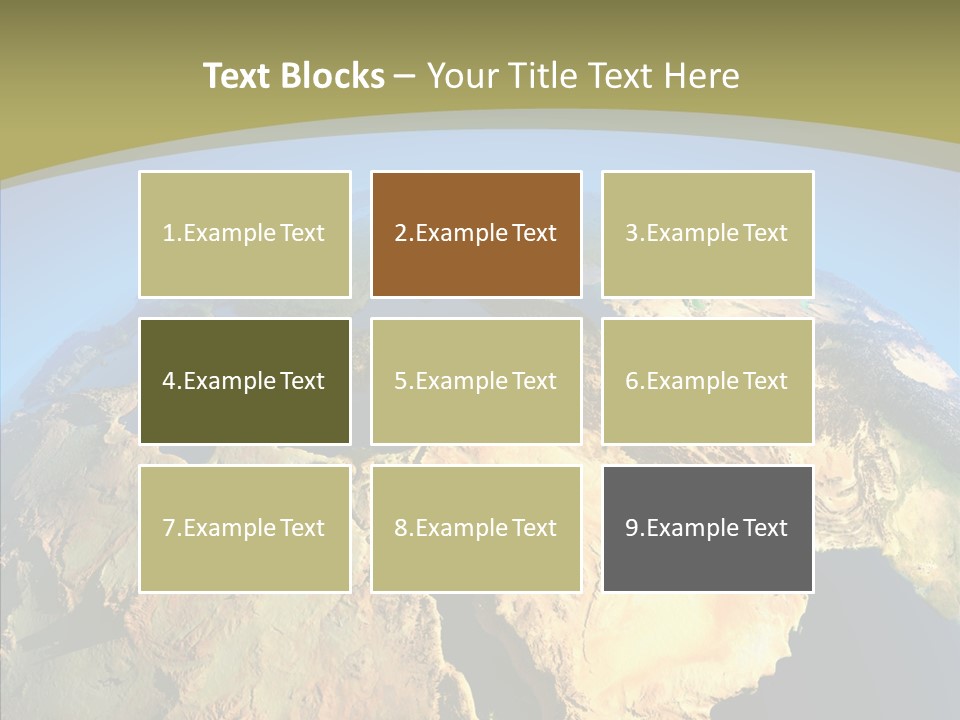 Ethiopia And Saudi Arabia PowerPoint Template