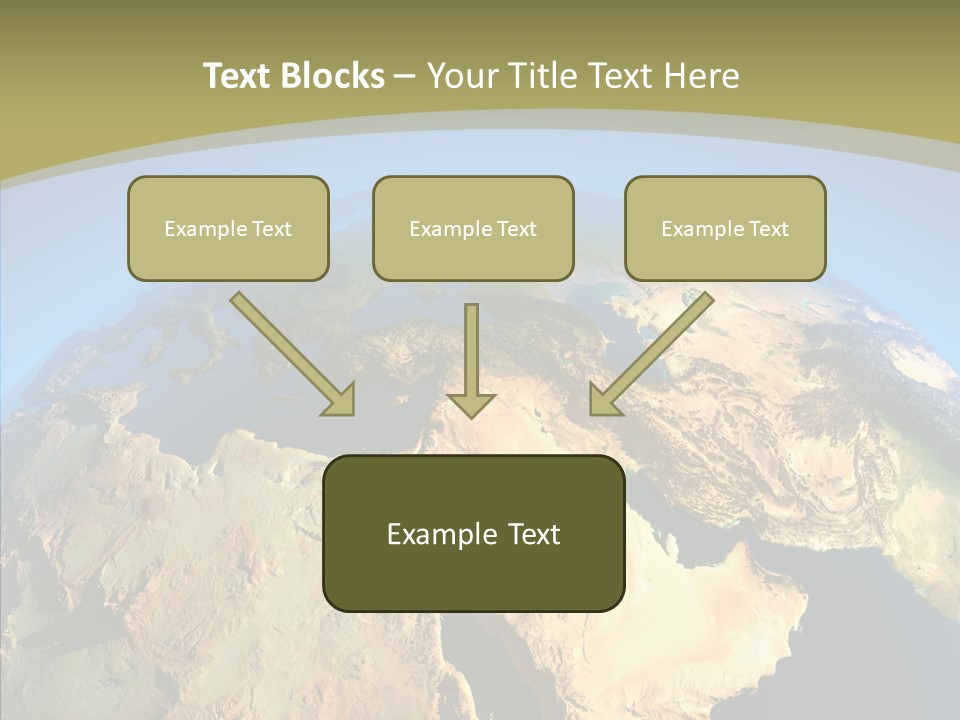 Ethiopia And Saudi Arabia PowerPoint Template