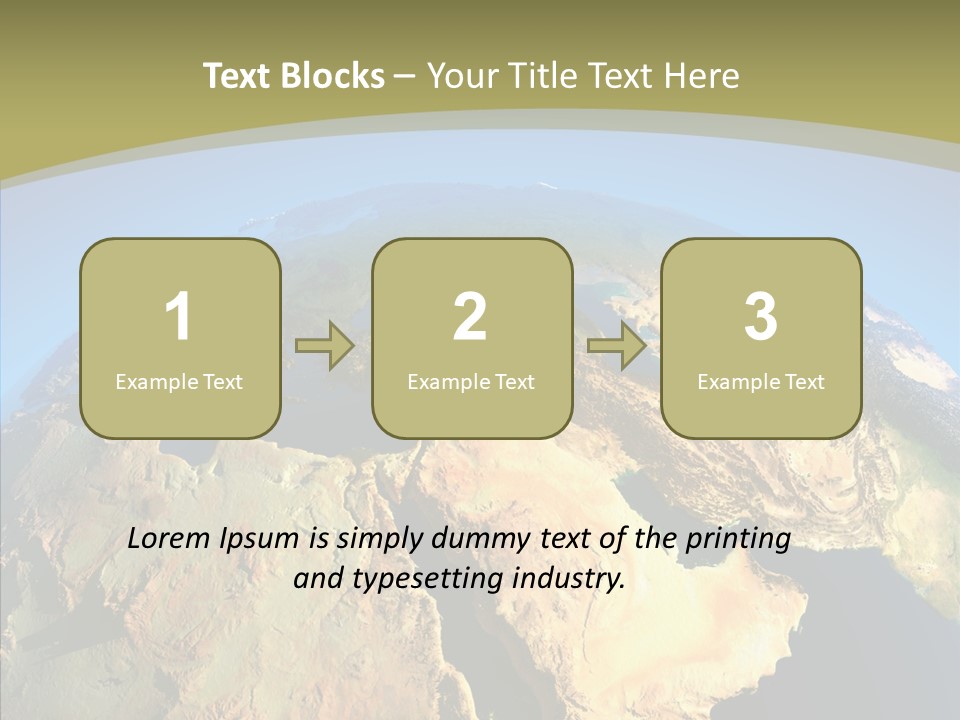 Ethiopia And Saudi Arabia PowerPoint Template