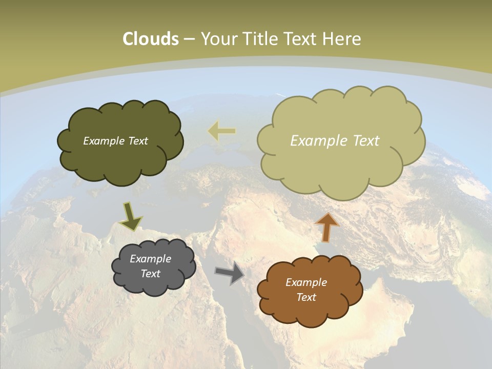 Ethiopia And Saudi Arabia PowerPoint Template