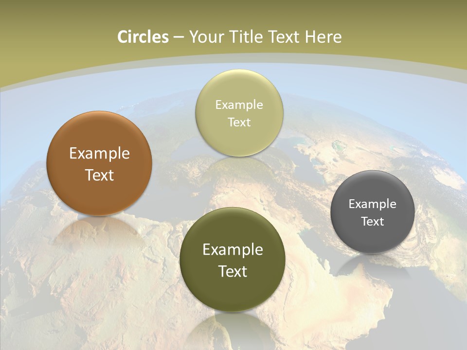 Ethiopia And Saudi Arabia PowerPoint Template