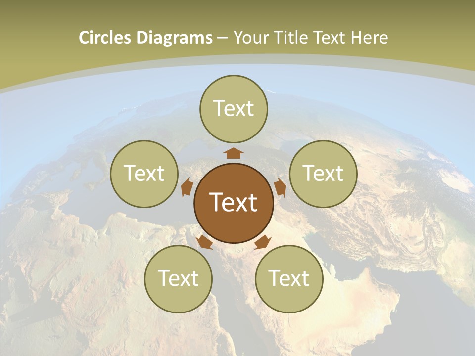 Ethiopia And Saudi Arabia PowerPoint Template