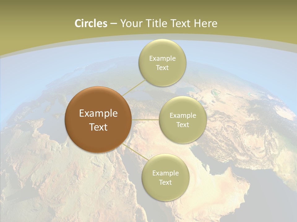 Ethiopia And Saudi Arabia PowerPoint Template