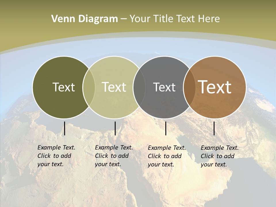 Ethiopia And Saudi Arabia PowerPoint Template